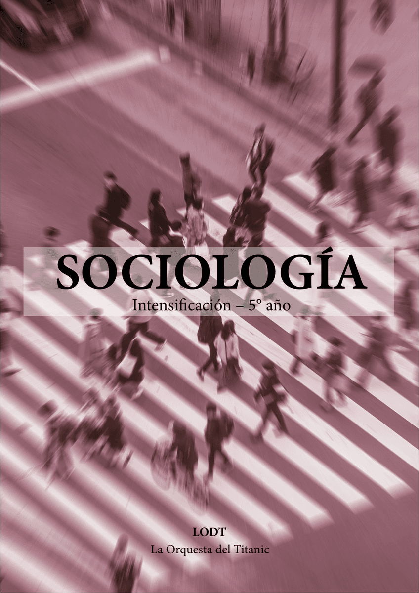 Cuadernillo de intensificación — Sociología 5° año