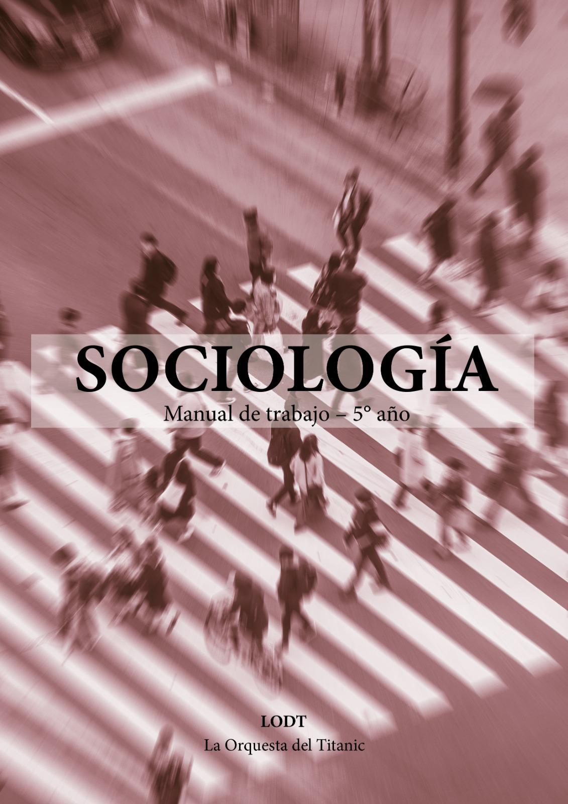 Manual de Sociología — 5° año